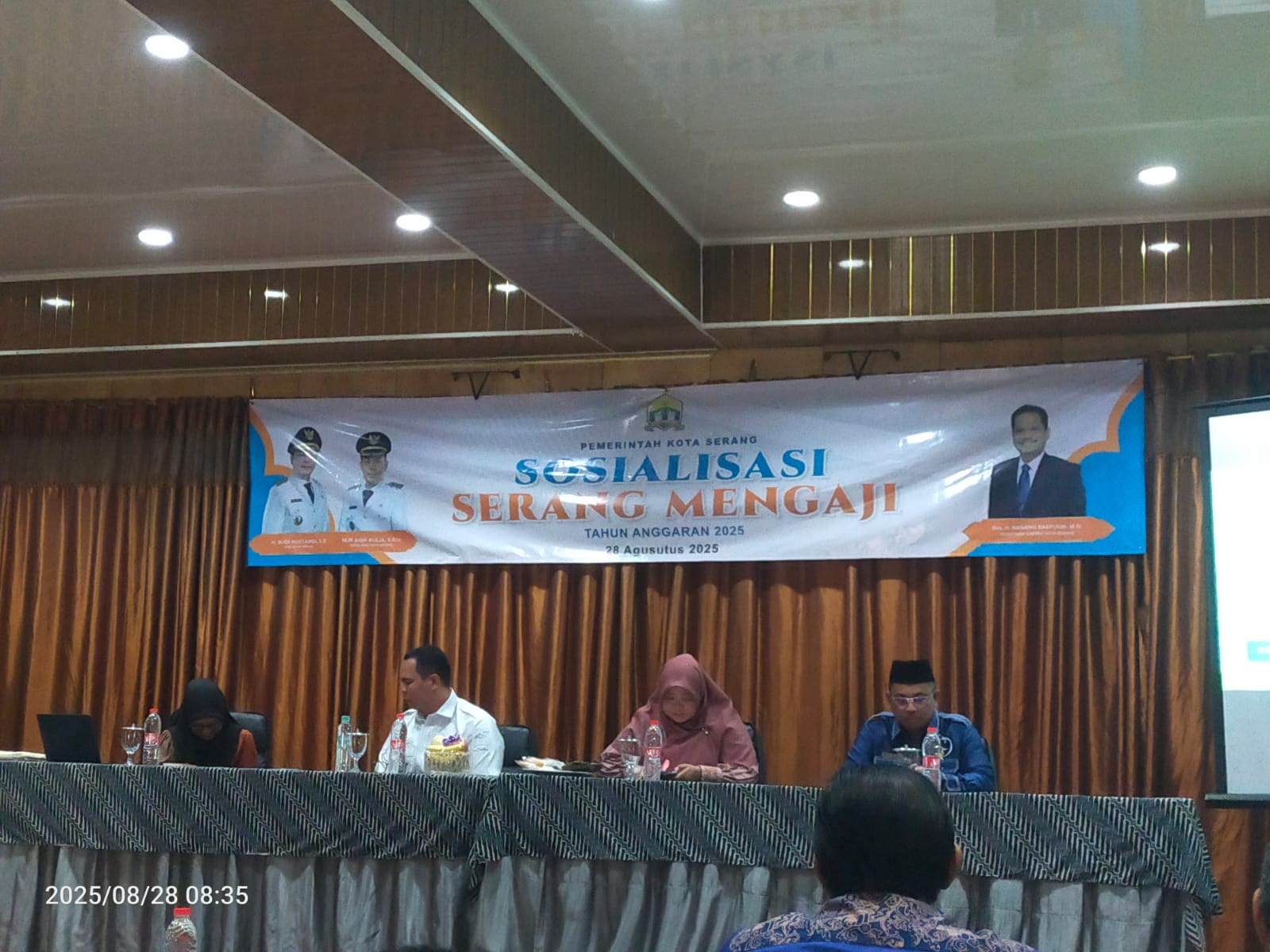 Lurah Curug Hadiri Sosialisasi Program Serang Mengaji Tahun Anggaran 2025